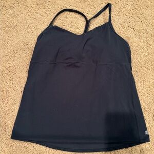 Athleta Army Green Strappy Tank